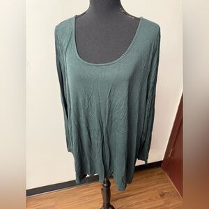 Torrid Green Long Sleeve Top Plus Size 3